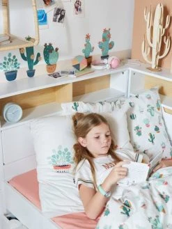 8 Grands Stickers Cactus Vert / Multicolore - Vertbaudet -Vertbaudet Magasin 8 grands stickers cactus 2