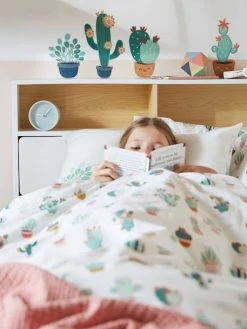 8 Grands Stickers Cactus Vert / Multicolore - Vertbaudet -Vertbaudet Magasin 8 grands stickers cactus 3