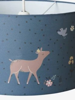 Abat-jour Pour Suspension FORÊT ENCHANTEE Bleu - Vertbaudet -Vertbaudet Magasin abat jour pour suspension foret enchantee 3