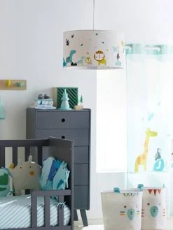 Abat-jour Pour Suspension JUNGLE PARTY Multicolore - Vertbaudet -Vertbaudet Magasin abat jour pour suspension jungle party 2