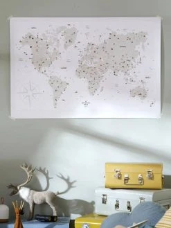 Affiche Carte Du Monde LES PETITES DATES Marron Imprimé - Les Petites Dates 11 Affiche Carte Du Monde LES PETITES DATES Marron Imprimé - Les Petites Dates -Vertbaudet Magasin affiche carte du monde les petites dates 4