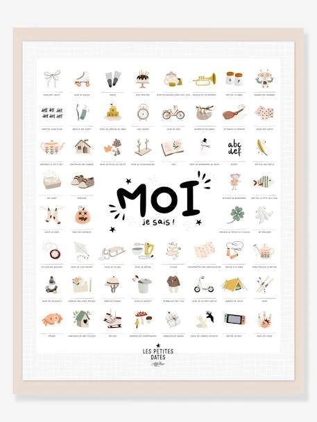 Affiche Moi Je Sais LES PETITES DATES Blanc - Les Petites Dates 3 Affiche Moi Je Sais LES PETITES DATES Blanc - Les Petites Dates