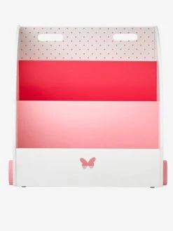 Bibliothèque à Roulettes ENVOLEE Blanc - Vertbaudet -Vertbaudet Magasin bibliotheque a roulettes envolee 3