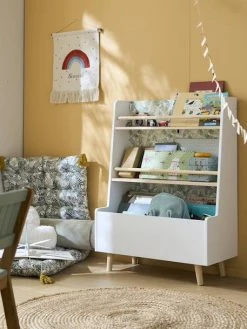 Bibliothèque Avec Fond Réversible Hanoï Blanc - Vertbaudet -Vertbaudet Magasin bibliotheque avec fond reversible hanoi 5