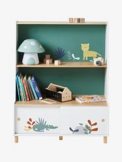 Bibliothèque Jungle Paradise Blanc - Vertbaudet -Vertbaudet Magasin bibliotheque jungle paradise 2