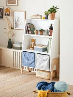 Bibliothèque LIGNE RETRO Blanc Mate - Vertbaudet 10 Bibliothèque LIGNE RETRO Blanc Mate - Vertbaudet -Vertbaudet Magasin bibliotheque ligne retro 3