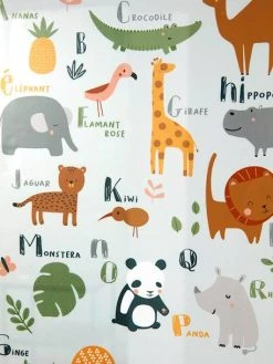 Cadre + Affiche Abécédaire Jungle Multicolore - Vertbaudet 7 Cadre + Affiche Abécédaire Jungle Multicolore - Vertbaudet -Vertbaudet Magasin cadre affiche abecedaire jungle 2