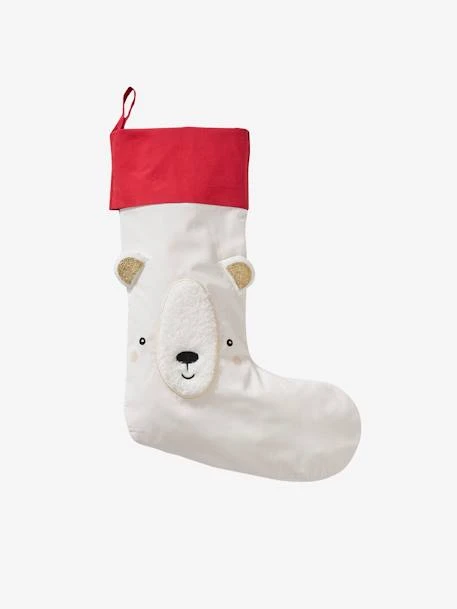 Chaussette De Noël Personnalisable Ours Blanc - Vertbaudet 4 Chaussette De Noël Personnalisable Ours Blanc - Vertbaudet – Image 2
