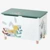 Coffre à Jouets Jungle Paradise Blanc / Vert - Vertbaudet