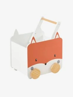 Coffre à Roulettes Renard Blanc - Vertbaudet -Vertbaudet Magasin coffre a roulettes renard 1