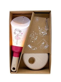 Coffret Lampe Nomade 5 En 1 Petite Fée MAISON POLOCHON Rose - Polochon -Vertbaudet Magasin coffret lampe nomade 5 en 1 petite fee maison polochon 3