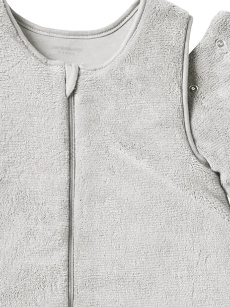 Combinaison De Transport Polaire Microfibre, Manches Amovibles Taupe - Vertbaudet 7 Combinaison De Transport Polaire Microfibre, Manches Amovibles Taupe - Vertbaudet – Image 5