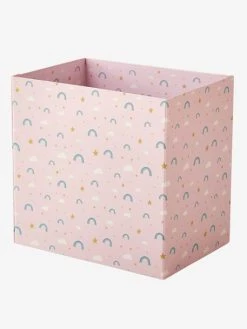 Corbeille En Carton Pliable Arc-en-ciel Rose - Vertbaudet 11 Corbeille En Carton Pliable Arc-en-ciel Rose - Vertbaudet -Vertbaudet Magasin corbeille en carton pliable arc en ciel 4