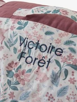 Couchage De Sieste Maternelle MINILI VICTORIA Personnalisable Prune - Vertbaudet -Vertbaudet Magasin couchage de sieste maternelle minili victoria personnalisable 3