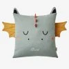 Coussin Dragon Gris Vert - Vertbaudet 1 Coussin Dragon Gris Vert - Vertbaudet -Vertbaudet Magasin coussin dragon