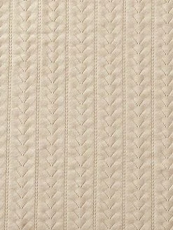 Couverture Bébé En Tricot écru Chiné - Vertbaudet -Vertbaudet Magasin couverture bebe en tricot 2