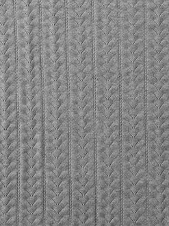Couverture Bébé En Tricot écru Chiné - Vertbaudet -Vertbaudet Magasin couverture bebe en tricot 5
