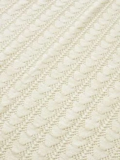 Couverture Bébé Pointelle Avec Lurex écru - Vertbaudet -Vertbaudet Magasin couverture bebe pointelle avec lurex 4