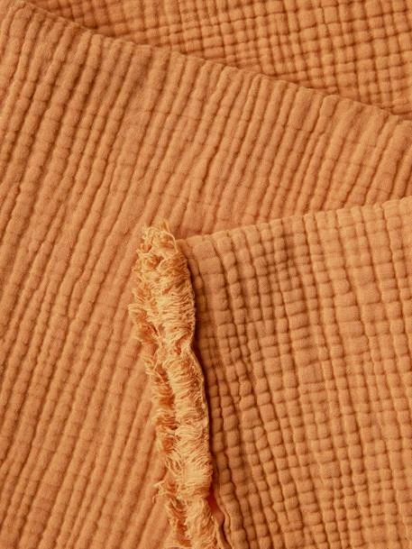 Couverture En Gaze De Coton Bio Caramel - Vertbaudet 6 Couverture En Gaze De Coton Bio Caramel - Vertbaudet – Image 4