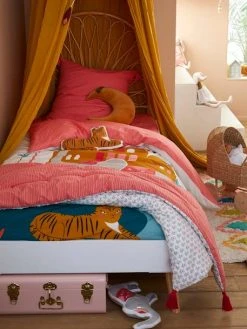 Couvre-lit EDEN INDIA Rose / Multicolore - Vertbaudet 10 Couvre-lit EDEN INDIA Rose / Multicolore - Vertbaudet -Vertbaudet Magasin couvre lit eden india 2