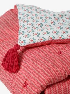 Couvre-lit EDEN INDIA Rose / Multicolore - Vertbaudet 11 Couvre-lit EDEN INDIA Rose / Multicolore - Vertbaudet -Vertbaudet Magasin couvre lit eden india 3
