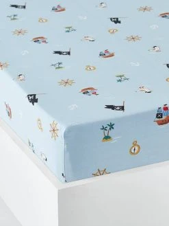Drap-housse Enfant P COMME PIRATE Bleu - Vertbaudet