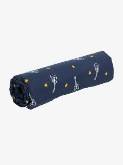 Drap-housse Enfant ROCK STAR Marine Foncé - Vertbaudet -Vertbaudet Magasin drap housse enfant rock star 2