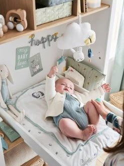 Etagère à Langer 2 En 1 LIGNE NOUGATINE Blanc - Bois - Vertbaudet -Vertbaudet Magasin etagere a langer 2 en 1 ligne nougatine 2