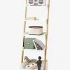Etagère échelle LIGNE ARCHITEKT Blanc/bois - Vertbaudet