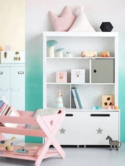 Etagère-marchande LIGNE SIRIUS Blanc / Gris - Vertbaudet -Vertbaudet Magasin etagere marchande ligne sirius 4