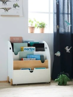 Etagère Pour Livres à Roulettes LIGNE SCHOOL Rose - Vertbaudet 11 Etagère Pour Livres à Roulettes LIGNE SCHOOL Rose - Vertbaudet -Vertbaudet Magasin etagere pour livres a roulettes ligne school 3