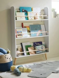 Etagère Présentoir à Livres LIGNE CONFETTI Blanc/bois - Vertbaudet -Vertbaudet Magasin etagere presentoir a livres ligne confetti 4