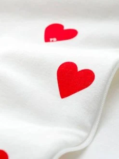 Gigoteuse Bébé Sans Manches Imprimé Coeurs PETIT BATEAU Blanc Imprimé Coeur - Petit Bateau -Vertbaudet Magasin gigoteuse bebe sans manches imprime coeurs petit bateau 3