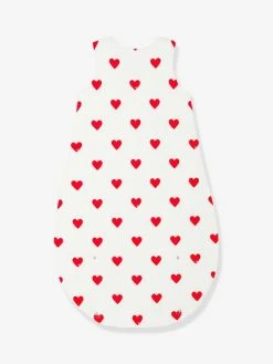 Gigoteuse Bébé Sans Manches Imprimé Coeurs PETIT BATEAU Blanc Imprimé Coeur - Petit Bateau -Vertbaudet Magasin gigoteuse bebe sans manches imprime coeurs petit bateau 4