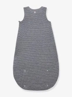 Gigoteuse Marinière En Velours De Coton Bio PETIT BATEAU Marine - Petit Bateau -Vertbaudet Magasin gigoteuse mariniere en velours de coton bio petit bateau 4