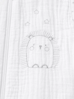 Gigoteuse Spécial été En Gaze De Coton HERISSON MIGNON Blanc - Vertbaudet -Vertbaudet Magasin gigoteuse special ete en gaze de coton herisson mignon 4