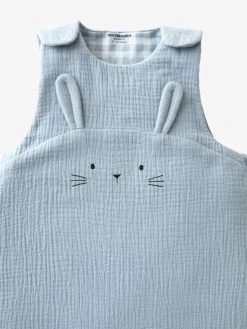 Gigoteuse Spéciale été En Gaze De Coton Bio* LOVELY FARM Bleu - Vertbaudet -Vertbaudet Magasin gigoteuse speciale ete en gaze de coton bio lovely farm 2