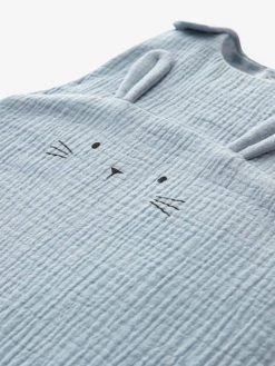 Gigoteuse Spéciale été En Gaze De Coton Bio* LOVELY FARM Bleu - Vertbaudet -Vertbaudet Magasin gigoteuse speciale ete en gaze de coton bio lovely farm 3