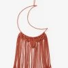 Grand Attrape-rêves Lune En Macramé Terracotta - Vertbaudet 1 Grand Attrape-rêves Lune En Macramé Terracotta - Vertbaudet -Vertbaudet Magasin grand attrape reves lune en macrame
