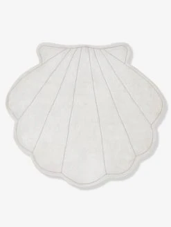 Grand Tapis En Fourrure Coquillage SOUS L'OCÉAN Ecru - Vertbaudet