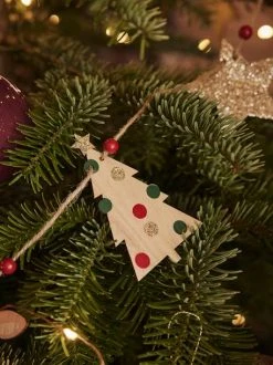 Guirlande De Noël En Bois Bois - Vertbaudet -Vertbaudet Magasin guirlande de noel en bois 2