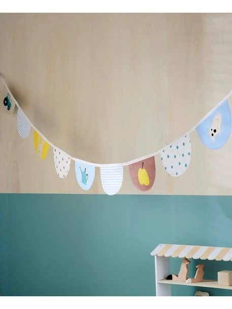 Guirlande Fanions A La Ferme Multicolore - Vertbaudet 4 Guirlande Fanions A La Ferme Multicolore - Vertbaudet – Image 2