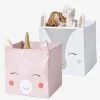 Lot De 2 Bacs De Rangement Magic Licorne Rose + Blanc - Vertbaudet -Vertbaudet Magasin lot de 2 bacs de rangement magic licorne