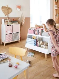 Lot De 2 Bacs De Rangement Magic Licorne Rose + Blanc - Vertbaudet -Vertbaudet Magasin lot de 2 bacs de rangement magic licorne 4