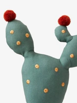 Lot De 2 Coussins Cactus WILD SAHARA Vert / Jaune - Vertbaudet -Vertbaudet Magasin lot de 2 coussins cactus wild sahara 2