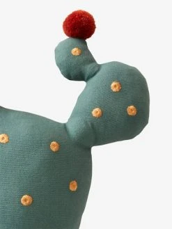 Lot De 2 Coussins Cactus WILD SAHARA Vert / Jaune - Vertbaudet -Vertbaudet Magasin lot de 2 coussins cactus wild sahara 3