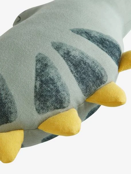Lot De 2 Coussins PETIT DINO Bleu / Kaki - Vertbaudet 4 Lot De 2 Coussins PETIT DINO Bleu / Kaki - Vertbaudet – Image 2