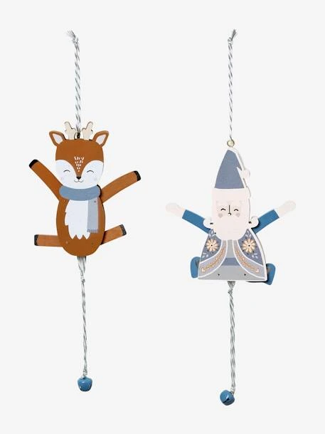 Lot De 2 Pantins Articulés En Bois Scandinave Bois - Vertbaudet 7 Lot De 2 Pantins Articulés En Bois Scandinave Bois - Vertbaudet – Image 5