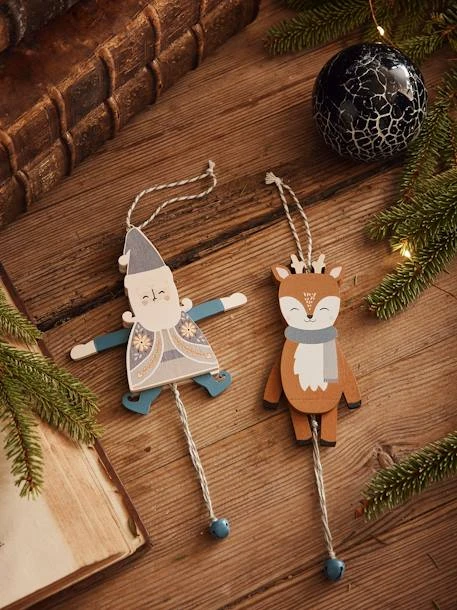 Lot De 2 Pantins Articulés En Bois Scandinave Bois - Vertbaudet 3 Lot De 2 Pantins Articulés En Bois Scandinave Bois - Vertbaudet