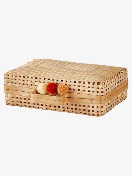 Lot De 2 Valisettes En Bambou Beige - Vertbaudet 4 Lot De 2 Valisettes En Bambou Beige - Vertbaudet – Image 2